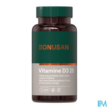 Load image into Gallery viewer, Vitamine D3 25mcg/1000 Ie Softcaps 300 Bonusan
