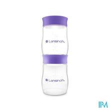 Afbeelding in Gallery-weergave laden, Lansinoh Borstvoeding Bewaarflesjes Melk 3x160ml