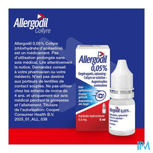 Load image into Gallery viewer, Allergodil Collyre Fl 6ml