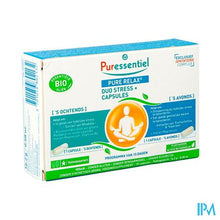 Afbeelding in Gallery-weergave laden, Puressentiel Pure Relax Duo Stress Caps 30