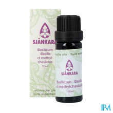 Afbeelding in Gallery-weergave laden, Sjankara Basilicum Methylchavic.ess. Olie Bio 11ml