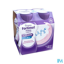 Load image into Gallery viewer, Fortimel Protein 2kcal Bosvrucht 4x200ml