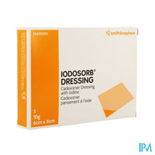 Loading image in Gallery view, Iodosorb Dressing 10g 6x 8cm 5 66001292