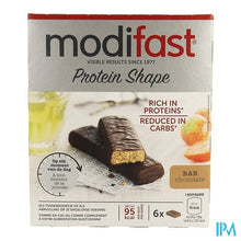 Load image into Gallery viewer, Modifast Protiplus Reep Pure Chocolade-chocola162g