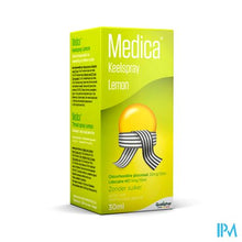 Afbeelding in Gallery-weergave laden, Medica Keelspray Lemon 30ml