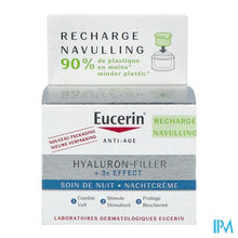Load image into Gallery viewer, Eucerin Hyaluron-filler X3 Nachtcreme Navul. 50ml