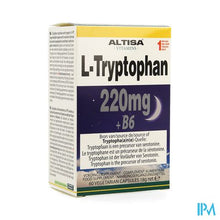 Afbeelding in Gallery-weergave laden, Altisa l-tryptofaan 220mg + B6 V-caps 60