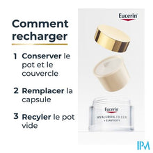 Afbeelding in Gallery-weergave laden, Eucerin Hyaluron-filler + Elast. Nuit Cr Nav. 50ml