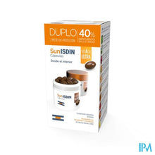 Afbeelding in Gallery-weergave laden, Isdin Fotoprotector Sunisdin Caps 2x30 Promo