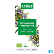 Afbeelding in Gallery-weergave laden, Purasana Vegan Passiebloem V-caps 120