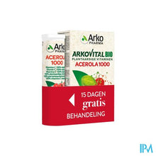 Afbeelding in Gallery-weergave laden, Arkovital Acerola 1000 Bio Comp 30 + Comp 15