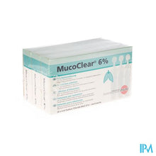 Afbeelding in Gallery-weergave laden, Mucoclear 6% Nacl Amp 60x4ml