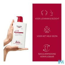 Charger l'image dans la galerie, Eucerin Ph5 Waslotion + Pomp Nf 1l
