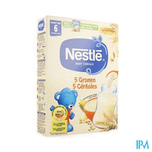 Chargement de l'image dans la galerie, Nestle Baby Cereals 5 Cereals 250g