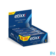 Afbeelding in Gallery-weergave laden, Etixx High Protein Bar Cookie & Cream 12x55g