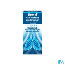 Afbeelding in Gallery-weergave laden, Siroxyl Carbocistein.250mg/5ml Z/suiker Drank300ml