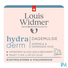 Afbeelding in Gallery-weergave laden, Widmer Hydraderm Dagemulsie Zonder Parfum 50ml