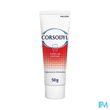 Load image into Gallery viewer, Corsodyl 10mg/g Tandgel Tube 50g