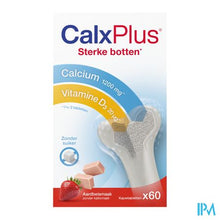 Afbeelding in Gallery-weergave laden, Calxplus Aardbei Kauwtabl 60