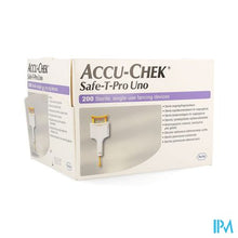 Afbeelding in Gallery-weergave laden, Accu Chek Safe T Pro Plus Uno Steriel Wegwerp 200
