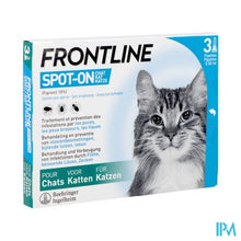 Afbeelding in Gallery-weergave laden, Frontline Spot On Kat Pipet 3x0,50ml