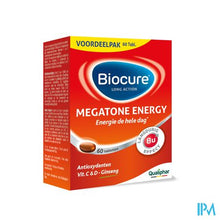 Load image into Gallery viewer, Biocure Megatone Energy La Tabl 60