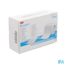 Afbeelding in Gallery-weergave laden, Micropore 3m Hechtpleister 12mmx9,14m Rol 24 1530