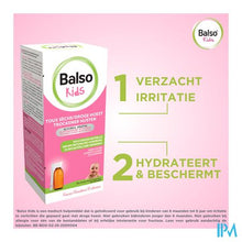 Afbeelding in Gallery-weergave laden, Balso Kids Hoestsiroop Z/suiker 125ml + Pipet Nf