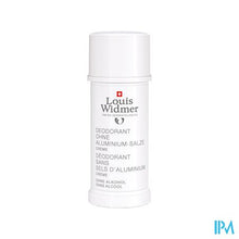 Load image into Gallery viewer, Widmer Deo Creme Zonder Aluminium N/parf 40ml