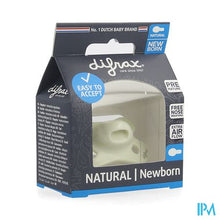 Afbeelding in Gallery-weergave laden, Difrax Fopspeen Natural Newborn Uni/pure Assorti