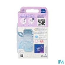 Load image into Gallery viewer, Mam Perfect Fopspeen Silicone 16m+ Blue 2