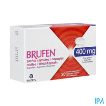 Afbeelding in Gallery-weergave laden, Brufen 400mg Zachte Caps 20