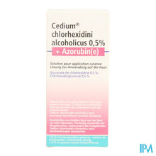Load image into Gallery viewer, Cedium Chlorhexidini Gluc Alc 0,5% 125ml+azorubine