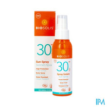 Afbeelding in Gallery-weergave laden, Biosolis Zonne Spray Ip30 100ml Nf