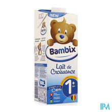 Load image into Gallery viewer, Bambix Groeimelk Natuur 1+ 1l