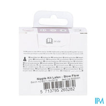 Afbeelding in Gallery-weergave laden, Bibs Zuigfles Spenen Latex Duopack Slow