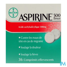 Afbeelding in Gallery-weergave laden, Aspirine 500mg Comp Eff 36