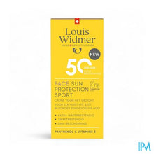 Afbeelding in Gallery-weergave laden, Widmer Face Sun Protection Sport 50 Zonder Parfum* 50ml