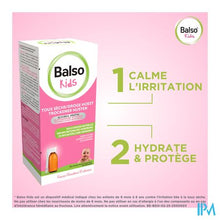 Afbeelding in Gallery-weergave laden, Balso Kids Hoestsiroop Z/suiker 125ml + Pipet Nf