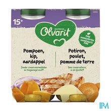 Afbeelding in Gallery-weergave laden, Olvarit Pot Pompoen Kip Aardappel 250g