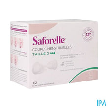 Charger l'image dans la galerie, Saforelle Menstruatiecups Pack Comfort 12h T2