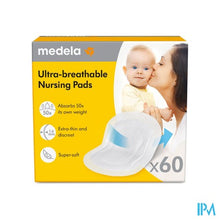 Afbeelding in Gallery-weergave laden, Medela Ultra Ademende Zoogkompressen 60