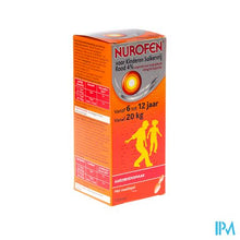 Afbeelding in Gallery-weergave laden, Nurofen Kind Suikervrij 4% Aardbei Orale Susp150ml
