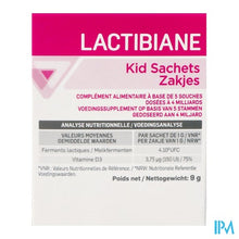 Load image into Gallery viewer, Lactibiane Kid Zakjes 10x1g Nf