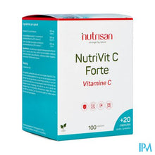 Afbeelding in Gallery-weergave laden, Nutrivit C Forte V-caps 100+20 Gratis Nutrisan