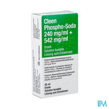 Afbeelding in Gallery-weergave laden, Cleen Phospho-soda 11g/24g Drinkbare Opl Fl 45ml