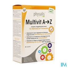 Load image into Gallery viewer, Physalis Multivit A-z Comp 45 Nf