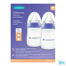Afbeelding in Gallery-weergave laden, Lansinoh Zuigfles Natural Wave 2x160ml