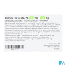 Load image into Gallery viewer, Diosmine+hesperidine Ab 450mg+50mg Filmomh Tabl 60