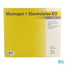 Afbeelding in Gallery-weergave laden, Macrogol+Electrolytes EG 13,7G Pdr Sach 20